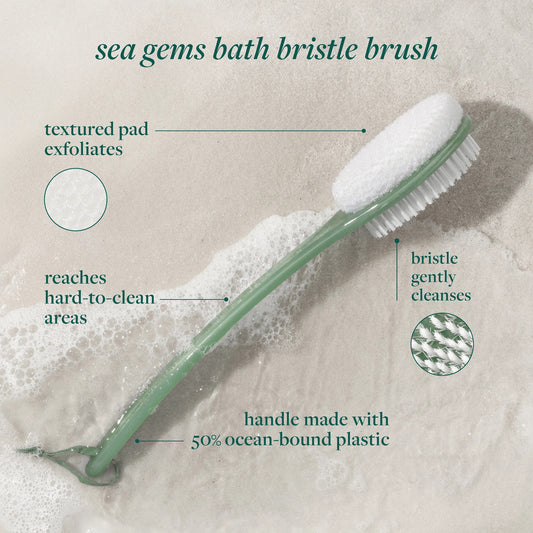 Sea Gems Bath Bristle Brush