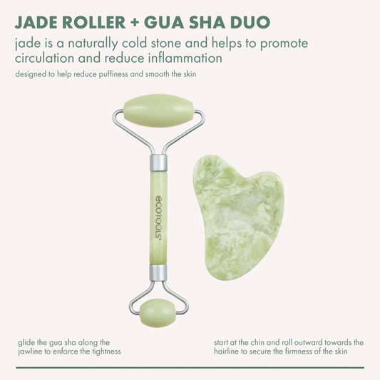 Jade Roller + Gua Sha Duo