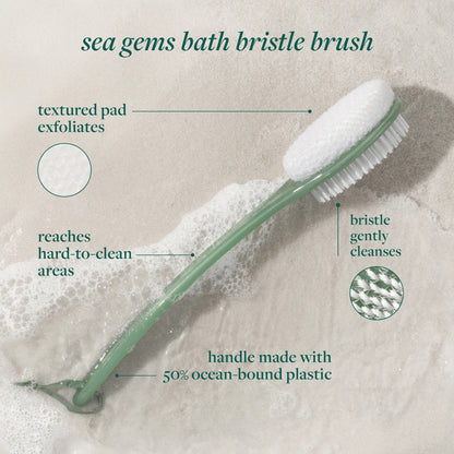 Sea Gems Bath Bristle Brush