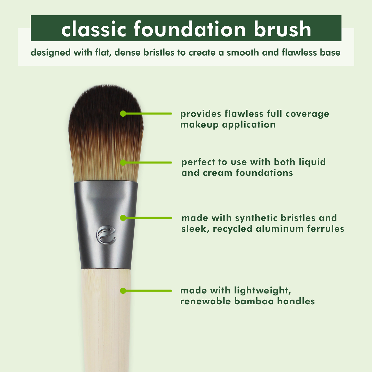 Classic Foundation Face Brush