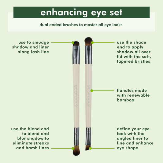 Enhancing Eye Brush Set