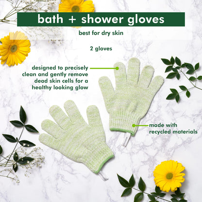 Bath + Shower Gloves