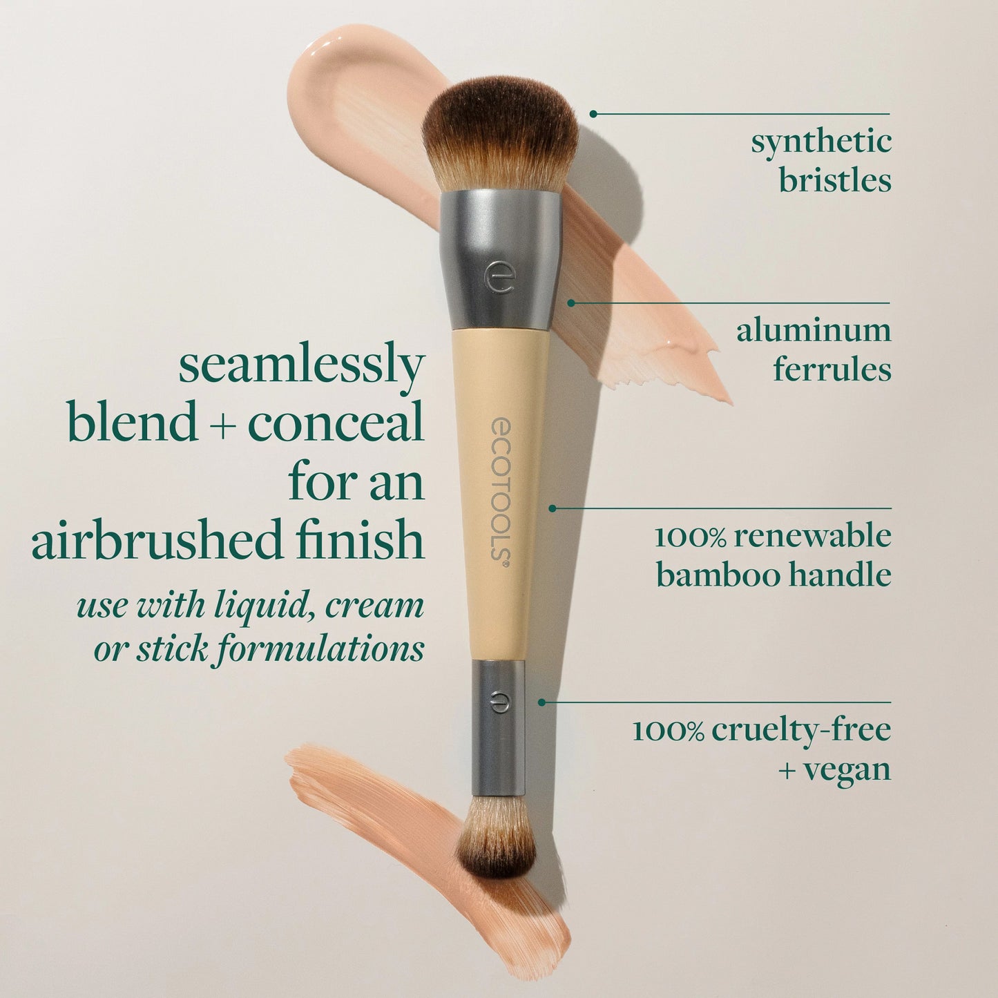 Blend + Conceal Dual-Ended Brush
