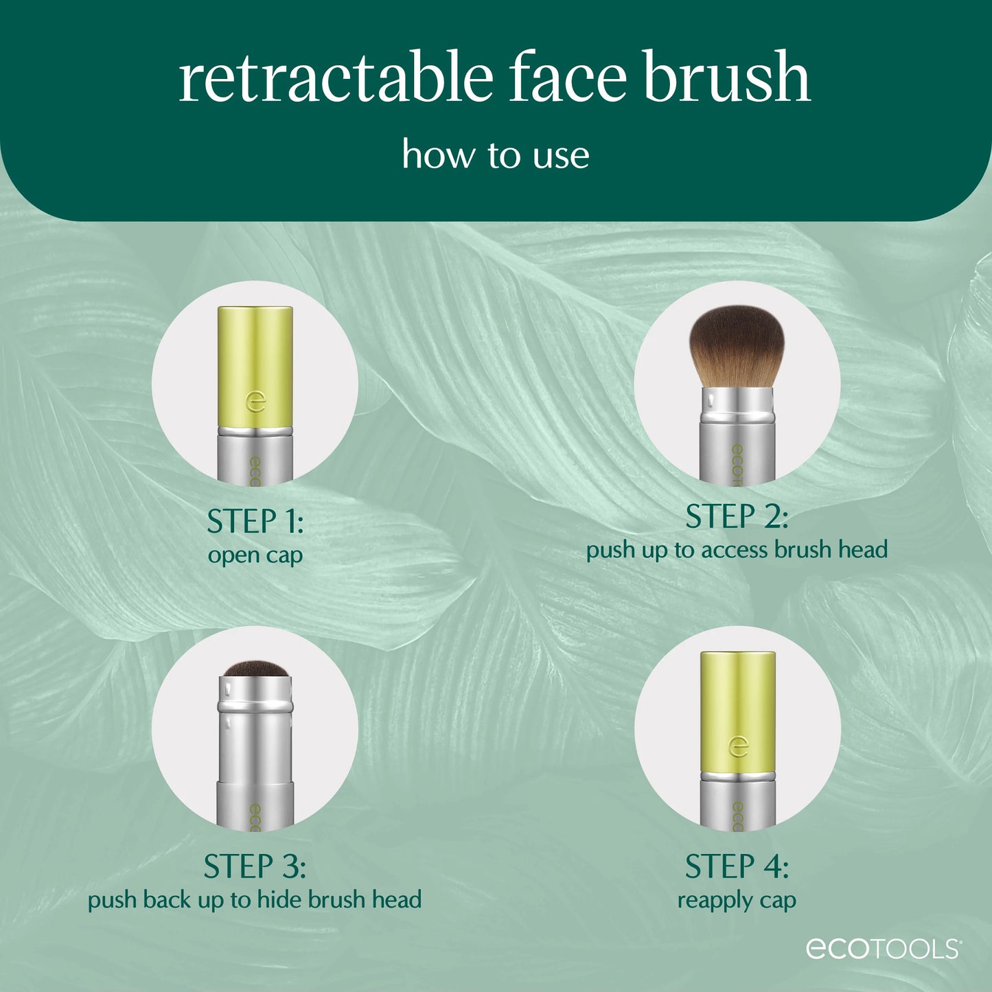 Retractable Face Brush