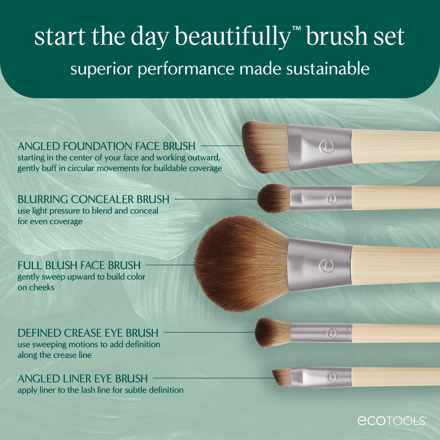 Start The Day Beautifully Brush Set