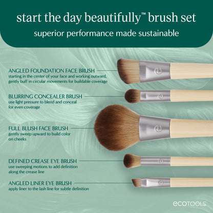 Start The Day Beautifully Brush Set