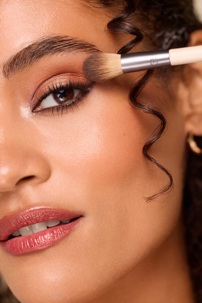 Cream & Powder Dual-Ended Eye Brush