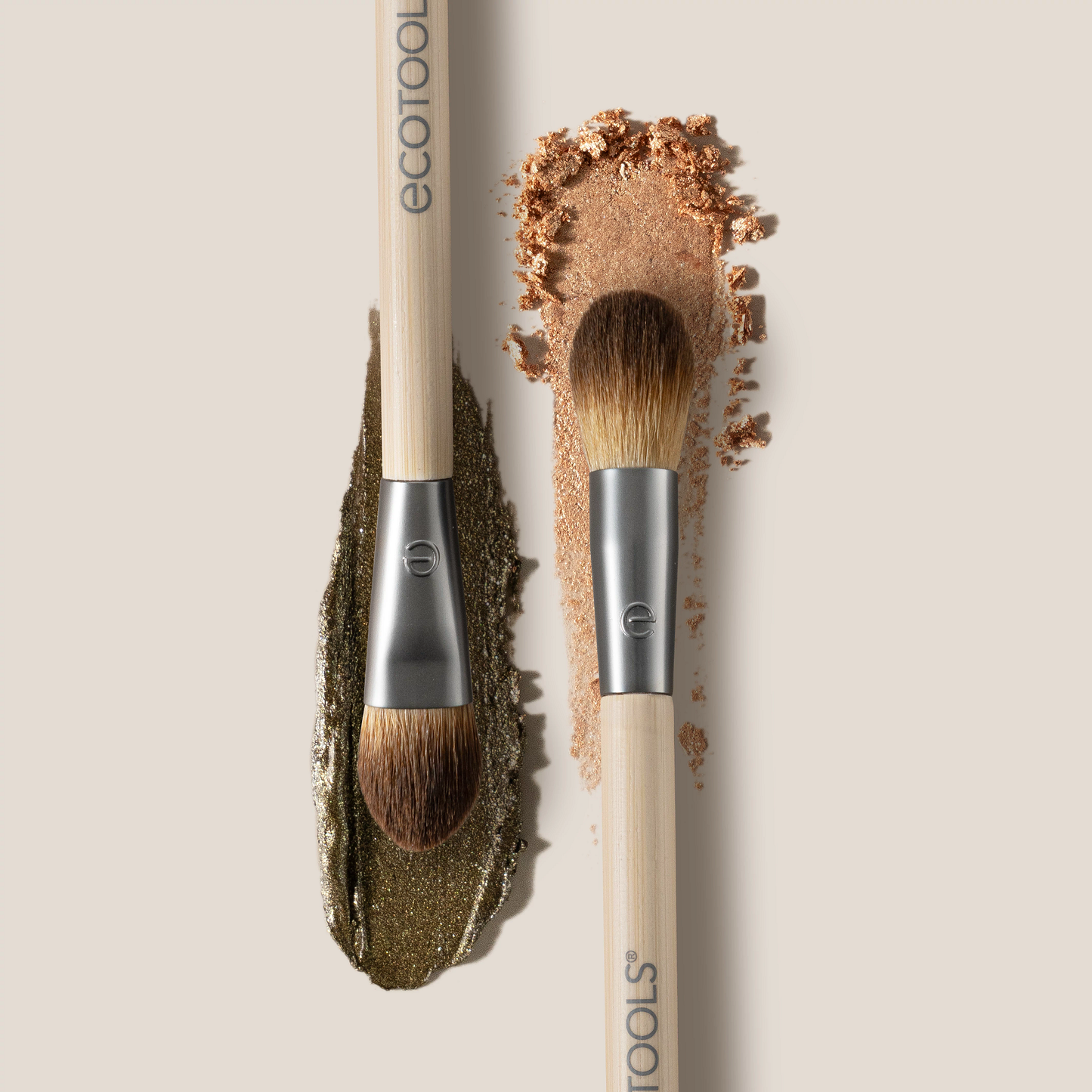 Cream & Powder Dual-Ended Eye Brush