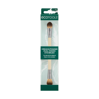 Cream & Powder Dual-Ended Eye Brush